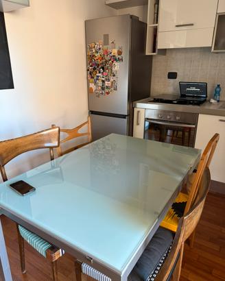 Tavolo Calligaris vetro temperato allungabile