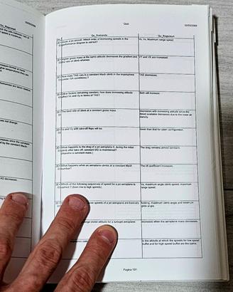 Quiz ATPL questions Aviation Exam manuale unico