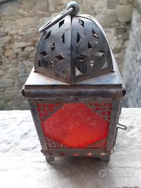 Antica Lanterna in ferro laminato 