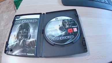 PC GAME - DISHONORED PC WINDOWS DVD MAI USATO