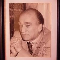 AUTOGRAFO CON DEDICA DI GIORGIO ALMIRANTE