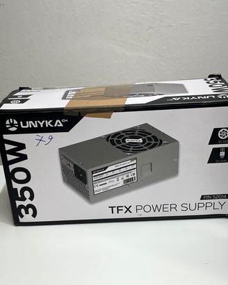 Alimentatore PC TFX 350W Unykach 52014 Ventola 80m