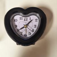 Sveglia orologio con suoneria, a forma di cuore
