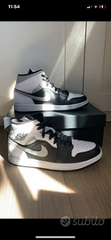 Jordan 1 mid white shadow