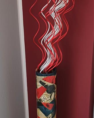 Vaso decorativo realizzato a mano