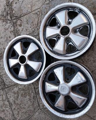 3 cerchi Fuchs Porsche 5.5x14