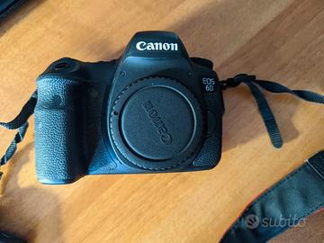 CANON EOS 6D (7200 scatti) + borsa