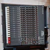Mixer soundcraft Spirit Fx16 con incluso case