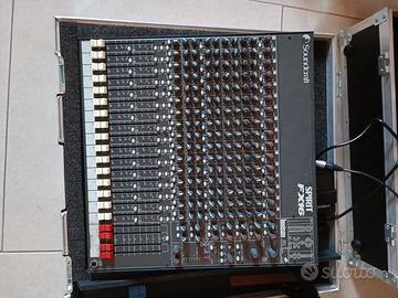Mixer soundcraft Spirit Fx16 con incluso case