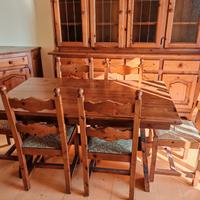Cucina + mobili in legno massello