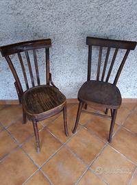 Coppia di sedie 