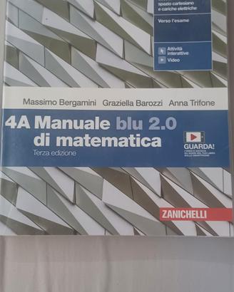 manuale blu 2.0 di matematica 4