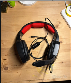 Cuffie Gaming con filo e microfono