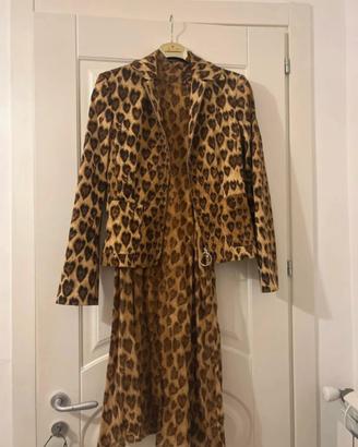 Completo Moschino stampa animalier