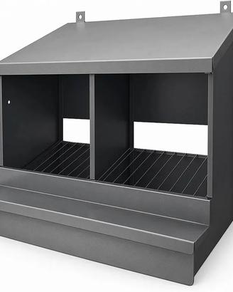 Nido per galline ovaiole 2 posti. Pollaio.