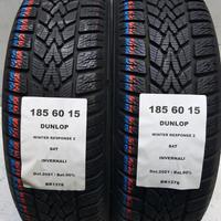 2 GOMME 185 60 15 DUNLOP BR1378