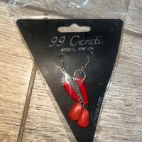 Orecchini con il peperoncino