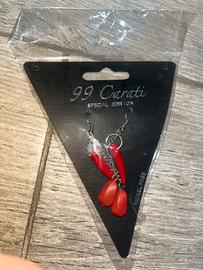 Orecchini con il peperoncino