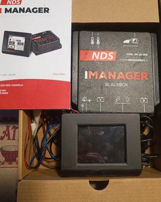 NDS I Manager 12-150 + 2 batterie gel 100A