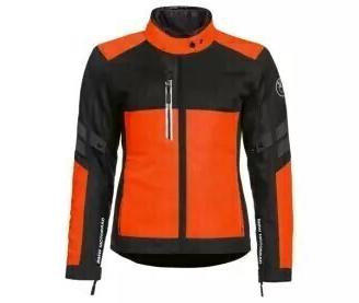 giacca moto 4 stagioni bmw bavella donna arancio t