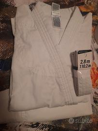 vestito  di carnevale  judo arti marziali 