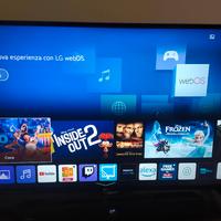 LG 49 pollici 4K Ultra HD Smart TV Wi-Fi Nero

