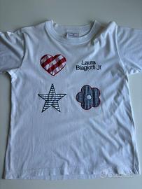 Maglia t-shirt estiva ragazza Laura Biagiotti jr