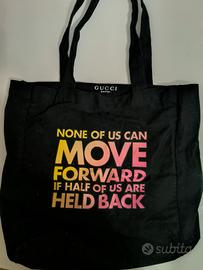 borsa cotone gucci