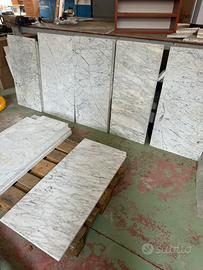 Lastre marmo di Carrara varie mosire