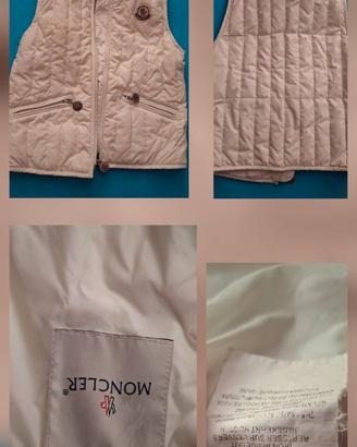 Gilet in vera piuma Moncler