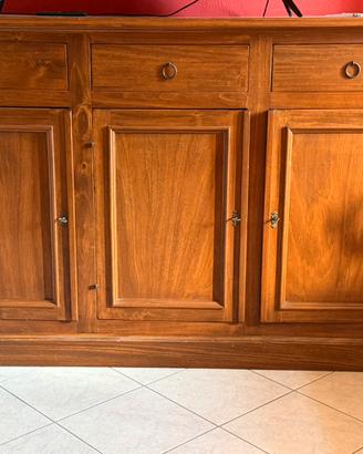 credenza in legno massello