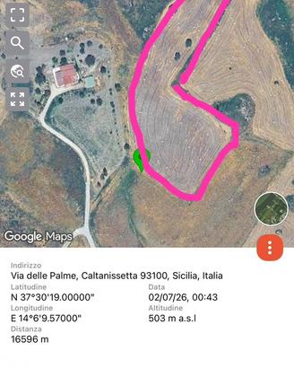 Terreno a Caltanissetta c/da Manca Sabucina