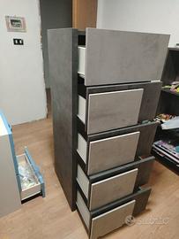 Settimino Vela 5 cassetti