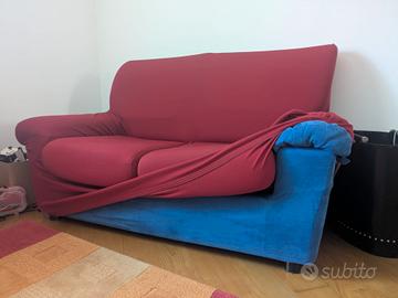 Divano 2 posti con copridivano 