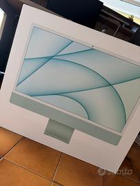 iMac 24” M1 verde – 8GB RAM – 256GB SSD