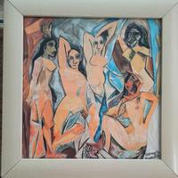 Disegno "TitoloCopia “Les Madamoiselles d’Avignon"