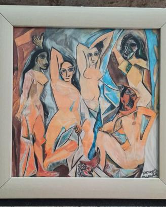 Disegno "TitoloCopia “Les Madamoiselles d’Avignon"