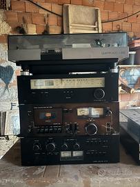 Impianto stereo vintage