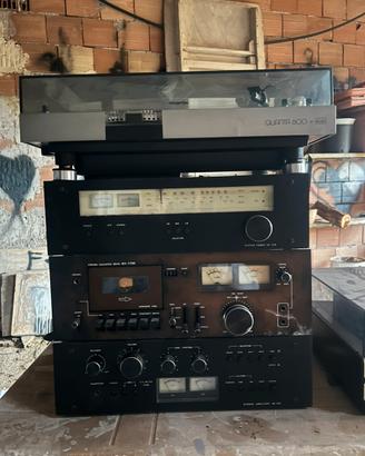 Impianto stereo vintage