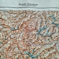 carta dell' Italia della Wehrmacht