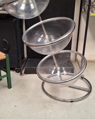 Espositore 3 vasche plexiglass