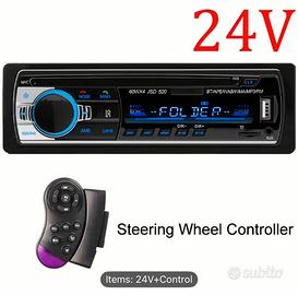 Lettore MP3 FM AUX USB Radio Auto Universale