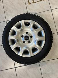 Cerchi in ferro gommati Mini f55 f56