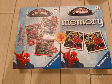 3 Puzzle + Memory spiderman
