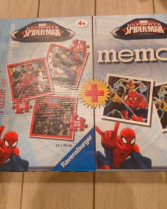 3 Puzzle + Memory spiderman