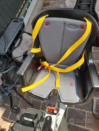 seggiolino per bicicletta bambino fino 15 kg ottim