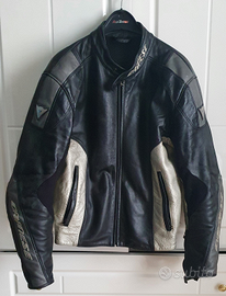 Giacca moto Dainese in pelle TG 56