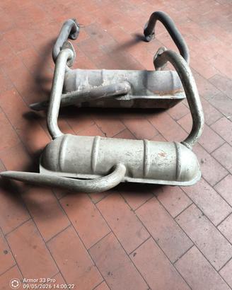2 marmitte Fiat 500 F - L - R o Fiat 126