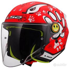 CASCO BIMBO LS2 OF622 TG S 47/48 CM FUNNY 2 PAWS R
