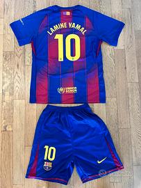 Kit kid Barcellona Yamal 10 (10-11 anni)